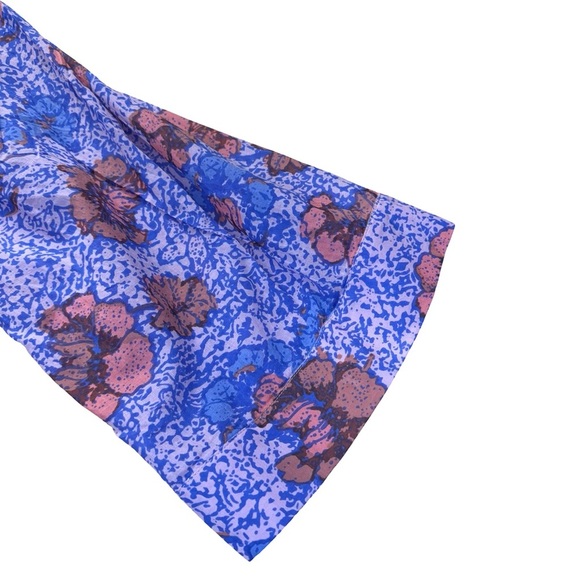Cleobella Floral Tunic in Blue and Pink - Picture 4 of 11